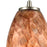 Atlas Lighting Nature's Collage 5''W 1Lt Mini Pendant, Nickel/Brown