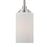Atlas Lighting Pittman 5'' Wide 1Lt Mini Pendant, Nickel/White