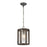 Atlas Renaissance Invention 8''W 1Lt Mini Pendant, Zinc/Brown