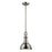 Atlas Lighting Rutherford 9''W 1Lt Mini Pendant, Brushed Nickel