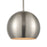 Atlas Lighting Salt Rim 8'' Wide 1Lt Mini Pendant, Nickel/Silver