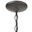 Atlas Lighting Moravian Star 9''W 1Lt Mini Pendant, Bronze/Clear