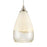 Atlas Lighting Sugarcoat 6'' Wide 1Lt Mini Pendant, Nickel/White