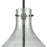 Atlas Lighting Sunderland 12''W 1Lt Mini Pendant, Silvered Graphite