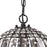Atlas Lighting Talgarth 10.25'' Wide 1Lt Mini Pendant, Bronze/Clear