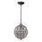 Atlas Lighting Talgarth 10.25'' Wide 1Lt Mini Pendant, Bronze/Clear