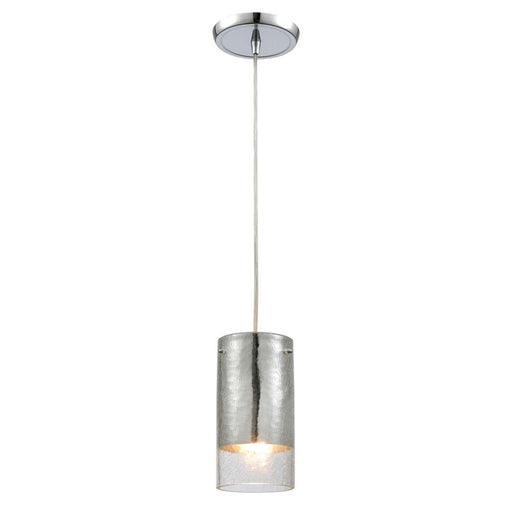 Atlas Lighting Tallula 4'' Wide 1Lt Pendant, Polished Chrome