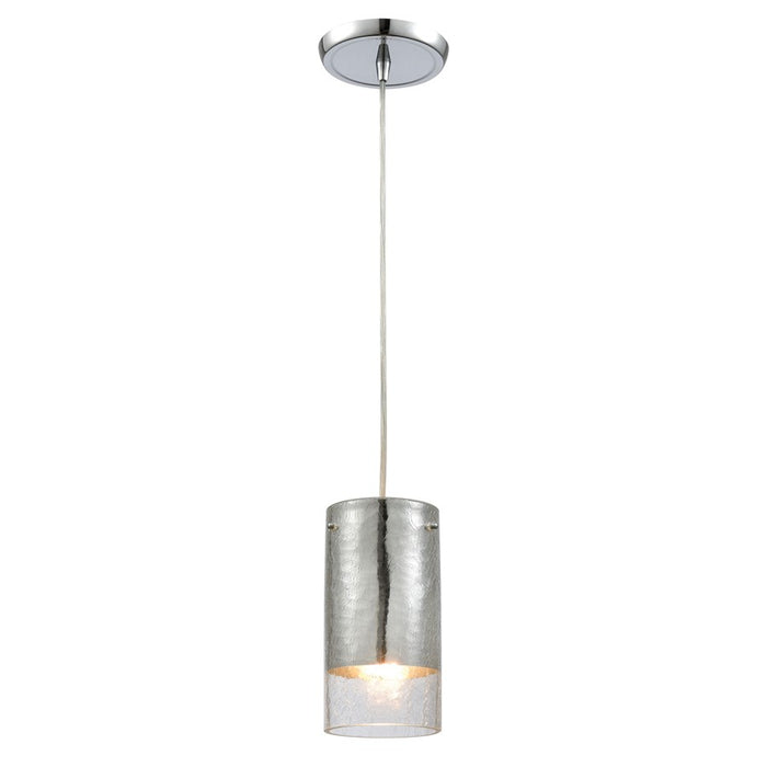 Atlas Lighting Tallula 4'' Wide 1Lt Pendant, Polished Chrome