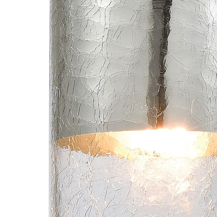 Atlas Lighting Tallula 4'' Wide 1Lt Pendant, Polished Chrome