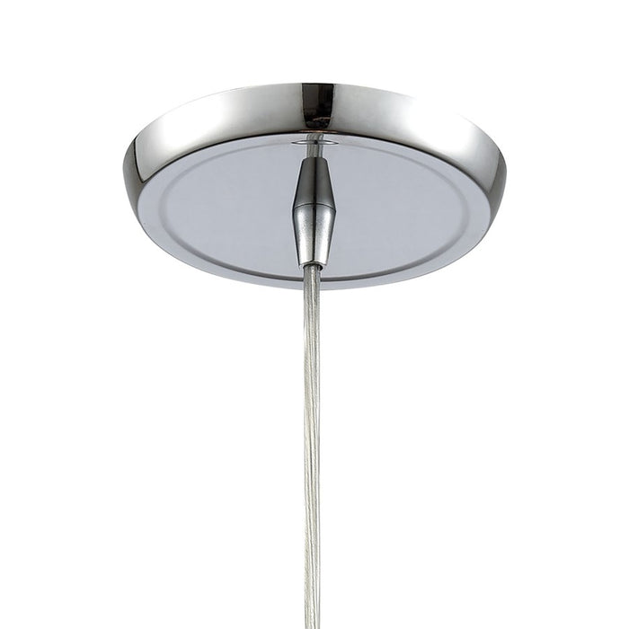 Atlas Lighting Tallula 4'' Wide 1Lt Pendant, Polished Chrome
