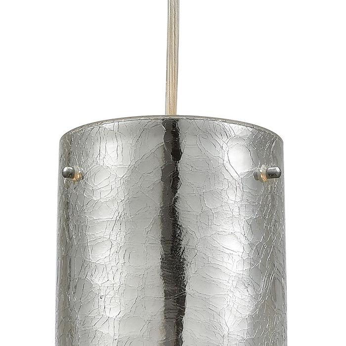 Atlas Lighting Tallula 4'' Wide 1Lt Pendant, Polished Chrome