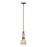 Atlas Lighting Triton 5'' Wide 1Lt Pendant, Sable Bronze/Amber