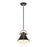 Atlas Lighting Urbanite 9'' Wide 1Lt Mini Pendant, Matte Black