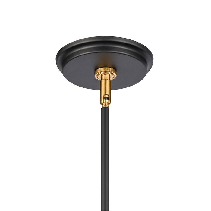 Atlas Lighting Urbanite 9'' Wide 1Lt Mini Pendant, Matte Black