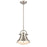Atlas Lighting Urbanite 9'' Wide 1Lt Mini Pendant, Satin Nickel
