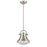 Atlas Lighting Urbanite 9'' Wide 1Lt Mini Pendant, Satin Nickel