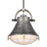 Atlas Lighting Urbanite 9'' Wide 1Lt Mini Pendant, Zinc/Clear