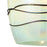 Atlas Lighting Vines 5'' Wide 1Lt Pendant, Satin Nickel/Mint Glass