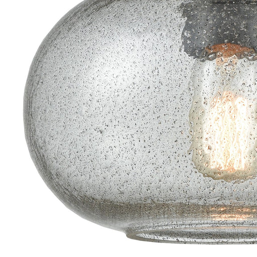 Atlas Lighting Volace 10'' Wide 1Lt Pendant, Oil Rubbed Bronze/Gray