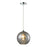 Atlas Lighting Watersphere 10'' Wide 1Lt Pendant, Chrome/Smoke