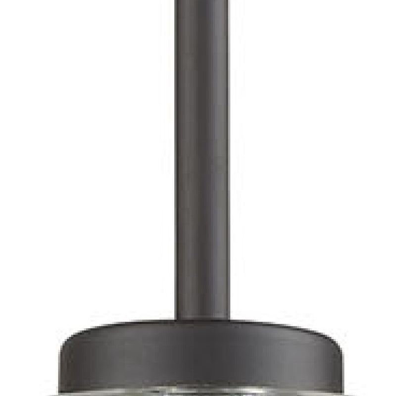 Atlas Lighting West End 4.75in 1-Light Mini Pendant | Transitional Oil Rubbed Bronze and Clear Glass | Kitchen Island & Dining | Model CL11717-BZ