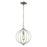 Atlas Lighting Williamsport 11'' Wide 1Lt Mini Pendant, Nickel