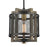 Atlas Lighting Woodbridge 10'' Wide 1Lt Mini Pendant, Matte Black