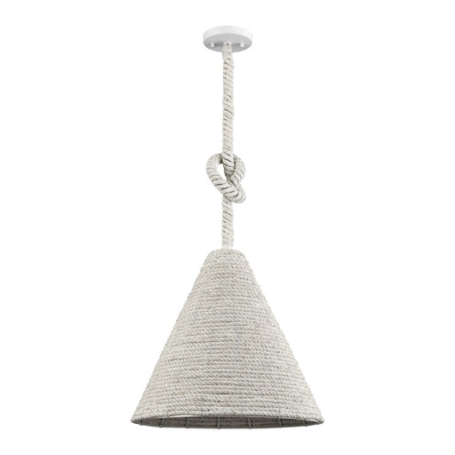 Atlas Lighting Air Loom 16.5'' Wide 1Lt Pendant, White