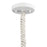 Atlas Lighting Air Loom 16.5'' Wide 1Lt Pendant, White