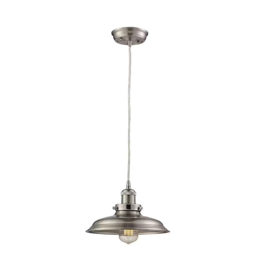 Atlas Lighting Biern 10.71'' Wide 1Lt Pendant, Pewter