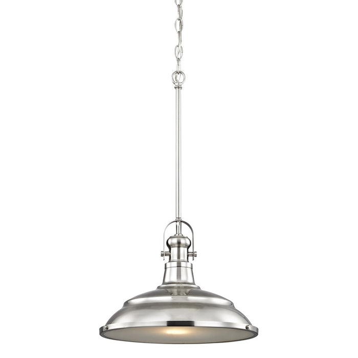Atlas Lighting Blakesley 14'' Wide 1Lt Pendant, Brushed Nickel