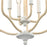 Atlas Lighting Breezeway 17.75'' Wide 4Lt Pendant, White Coral