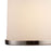 Atlas Lighting Brooksdale 5'' Wide 1Lt Mini Pendant, Nickel/White