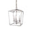 Atlas Lighting Cage 8.5'' Wide 3Lt Pendant, Polished Nickel