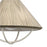 Atlas Lighting Cape May 21'' Wide 3Lt Pendant, White Coral/Gray