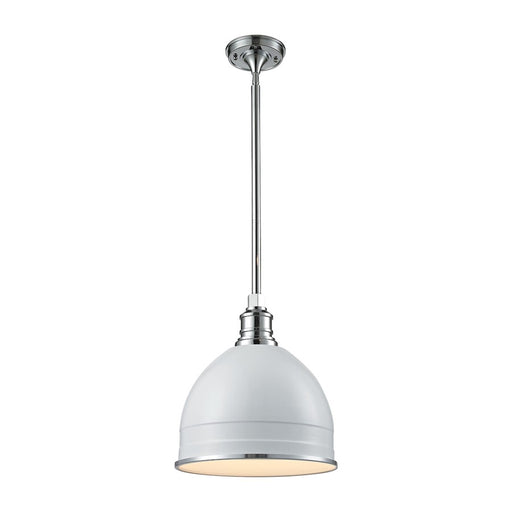 Atlas Lighting Carolton 1Lt Pendant, Chrome