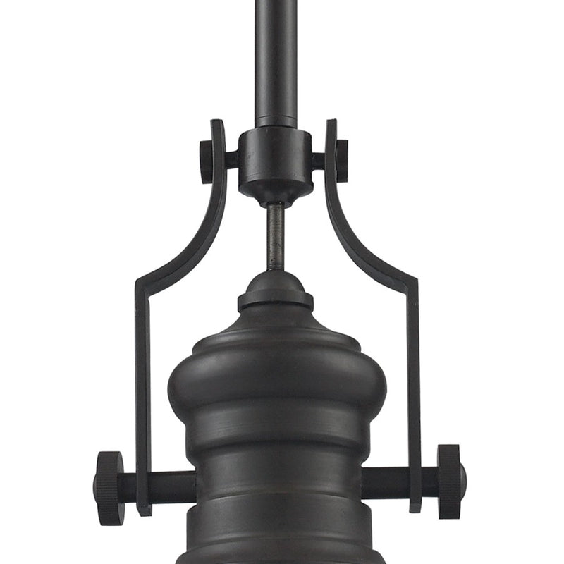 Atlas Lighting Chadwick 13in 1-Light Pendant | Transitional Matte Black Metal Shade | Dining Room & Entryway | 13 x 13 x 14 in | Model CL11750-BK1