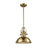 Atlas Lighting Chadwick 13'' Wide 1Lt Pendant, Satin Brass
