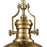 Atlas Lighting Chadwick 13'' Wide 1Lt Pendant, Satin Brass