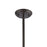 Atlas Lighting Chadwick 13'' Wide 1Lt Pendant, Brass/Black
