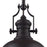 Atlas Lighting Chadwick 13'' Wide 1Lt Pendant, Oiled Bronze