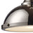 Atlas Lighting Chadwick 13'' Wide 1Lt Pendant, Nickel/Chrome