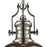 Atlas Lighting Chadwick 13'' Wide 1Lt Pendant, Nickel/Chrome