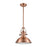 Atlas Lighting Chadwick 13'' Wide 1Lt Pendant, Antique Copper