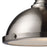 Atlas Lighting Chadwick 13'' Wide 1Lt Pendant, Satin Nickel