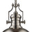 Atlas Lighting Chadwick 13'' Wide 1Lt Pendant, Satin Nickel