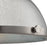Atlas Lighting Chadwick 13'' Wide 1Lt Pendant, Satin Nickel/Clear