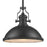 Atlas Lighting Chadwick 17'' Wide 1Lt Pendant, Matte Black