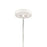 Atlas Lighting Chelsea 12'' Wide 1Lt Pendant, White