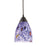 Atlas Lighting Classico 5'' Wide 1Lt Pendant, Rust/Starburst Blue